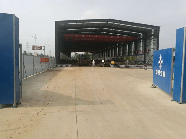 ?？谑兄攸c(diǎn)工程：疏港高速項目